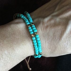 Turquoise Beaded Bracelet/anklet